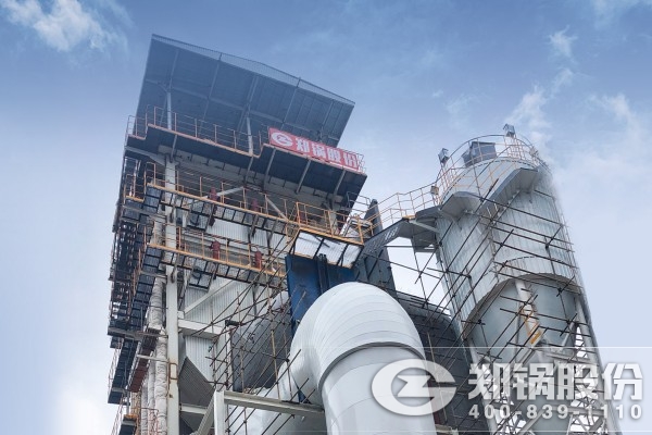 廣東河源12.4t/h玻璃窯余熱回收鍋爐